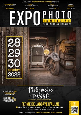 Expo photo immersive - Photographes du passé - Abbaye d'Aulne Expo photo immersive - Photographes du passé - Abbaye d'Aulne