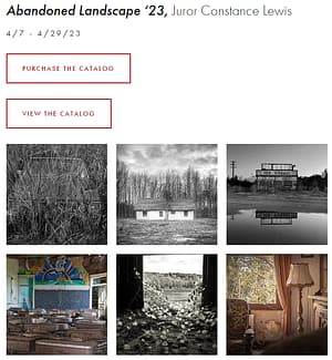 Exposition Abandoned Landscapes SE Center of Photography Greenville (USA) Exposition Abandoned Landscapes SE Center of Photography Greenville (USA)